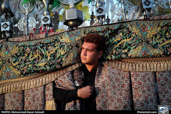 ورود نمادین کاروان امام حسین (ع) به کربلا / عکس: محمدحسن صلواتی / شهرآرا