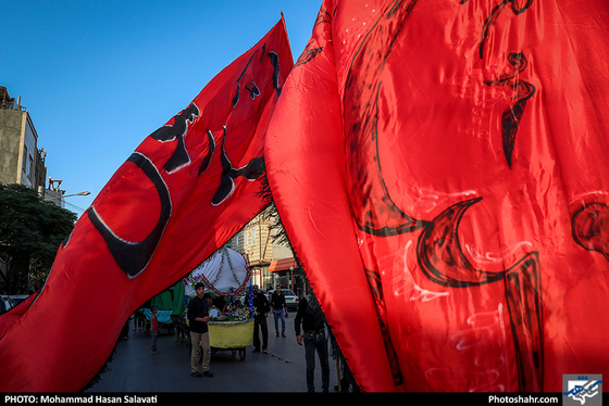 ورود نمادین کاروان امام حسین (ع) به کربلا / عکس: محمدحسن صلواتی / شهرآرا