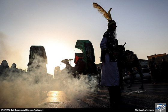 ورود نمادین کاروان امام حسین (ع) به کربلا / عکس: محمدحسن صلواتی / شهرآرا