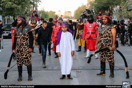 ورود نمادین کاروان امام حسین (ع) به کربلا / عکس: محمدحسن صلواتی / شهرآرا