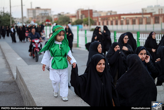 ورود نمادین کاروان امام حسین (ع) به کربلا / عکس: محمدحسن صلواتی / شهرآرا