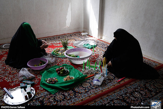 مراسم سنتی سینی‌گردانی حضرت قاسم (ع) / عکس: ساناز صفائی / شهرآرا