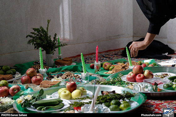 مراسم سنتی سینی‌گردانی حضرت قاسم (ع) / عکس: ساناز صفائی / شهرآرا