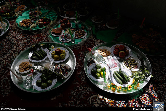 مراسم سنتی سینی‌گردانی حضرت قاسم (ع) / عکس: ساناز صفائی / شهرآرا