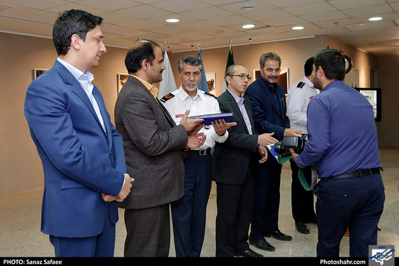 افتتاح نمایشگاه عکس هفته آتش نشانی و ایمنی / عکس: ساناز صفائی / شهرآرا