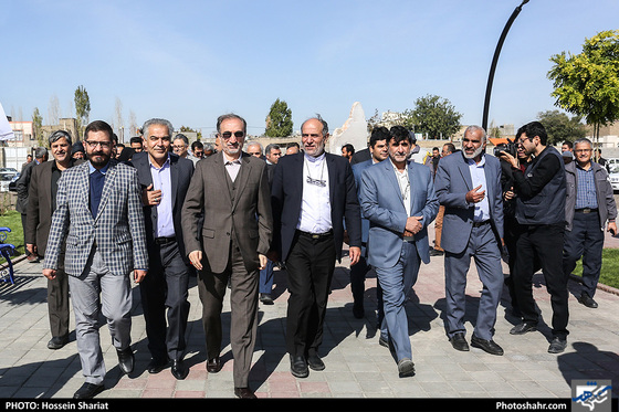 آیین بهره‌برداری همزمان از 10 بوستان در سطح شهر / عکس: حسین شریعت / شهرآرا