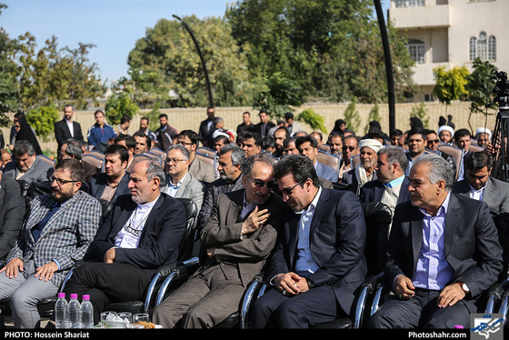 آیین بهره‌برداری همزمان از 10 بوستان در سطح شهر / عکس: حسین شریعت / شهرآرا