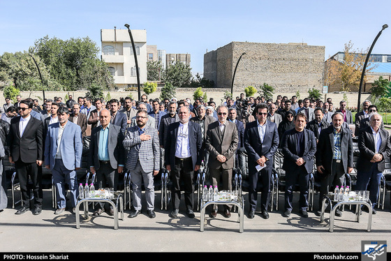 آیین بهره‌برداری همزمان از 10 بوستان در سطح شهر / عکس: حسین شریعت / شهرآرا