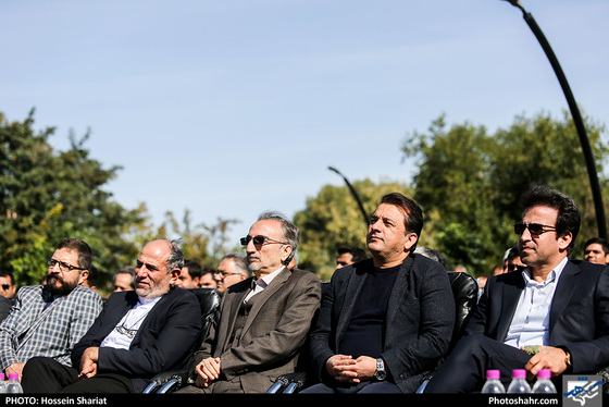 آیین بهره‌برداری همزمان از 10 بوستان در سطح شهر / عکس: حسین شریعت / شهرآرا