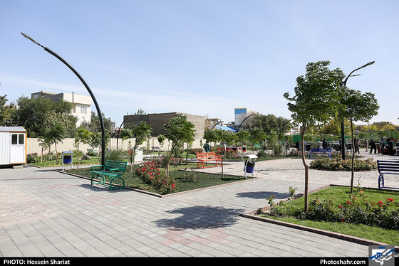 آیین بهره‌برداری همزمان از 10 بوستان در سطح شهر / عکس: حسین شریعت / شهرآرا