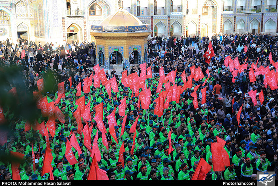 آیین بدرقه خادمان اربعین حسینی / عکس: محمدحسن صلواتی / شهرآرا