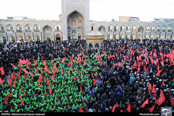 آیین بدرقه خادمان اربعین حسینی / عکس: محمدحسن صلواتی / شهرآرا