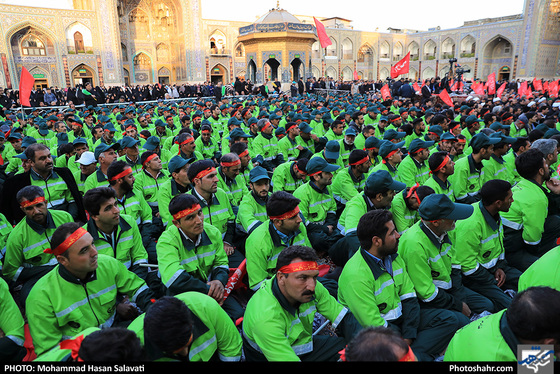 آیین بدرقه خادمان اربعین حسینی / عکس: محمدحسن صلواتی / شهرآرا