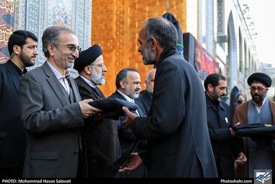 آیین بدرقه خادمان اربعین حسینی / عکس: محمدحسن صلواتی / شهرآرا