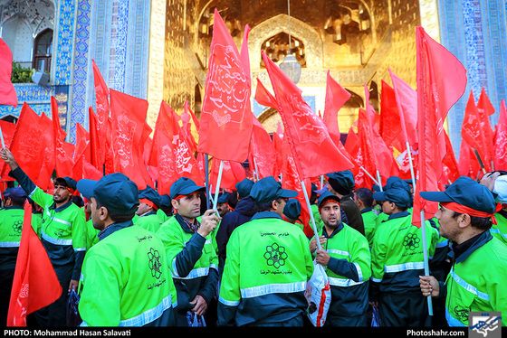 آیین بدرقه خادمان اربعین حسینی / عکس: محمدحسن صلواتی / شهرآرا