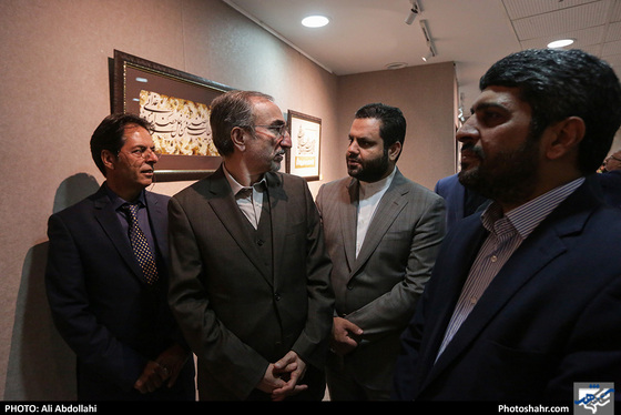 نمایشگاه خوشنوسی هشتمین مهرگان / عکس: علی عبداللهی / شهرآرا
