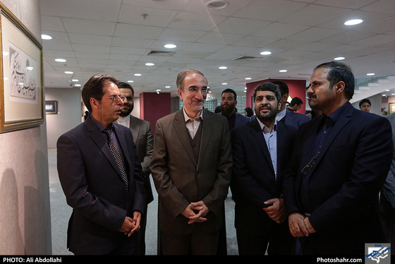 نمایشگاه خوشنوسی هشتمین مهرگان / عکس: علی عبداللهی / شهرآرا