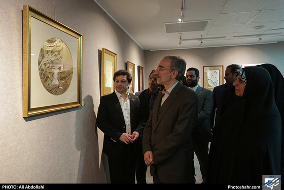 نمایشگاه خوشنوسی هشتمین مهرگان / عکس: علی عبداللهی / شهرآرا