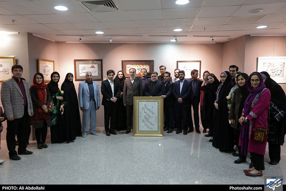 نمایشگاه خوشنوسی هشتمین مهرگان / عکس: علی عبداللهی / شهرآرا