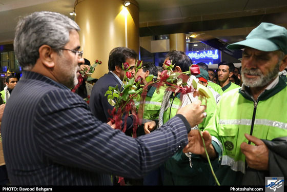 بازگشت خادمان حسینی به مشهد الرضا / عکس: داود بهگام / شهرآرا