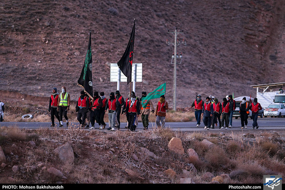 زائران پیاده / عکس: محسن بخشنده / شهرآرا