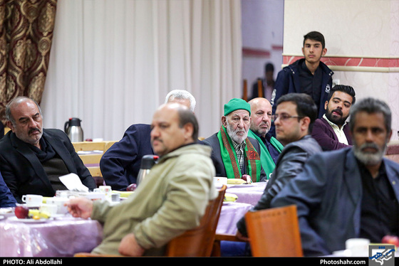 نشست صمیمی اعضای شورای شهر با مسئولان هیئات مذهبی مشهد