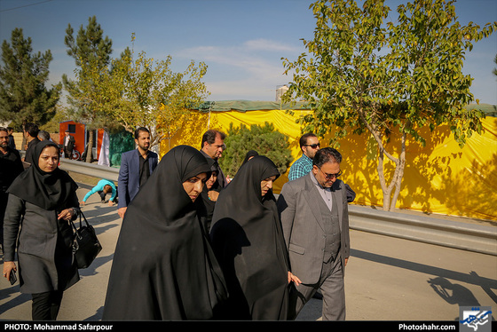  بازدیداعضای شورای شهر از ایستگاه های استقبال از زائران پیاده / عکس :‌محمد صفرپور /شهرآرا