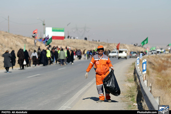  زائران پیاده امام رضا (ع) | عکس : علی عبداللهی / شهرآرا