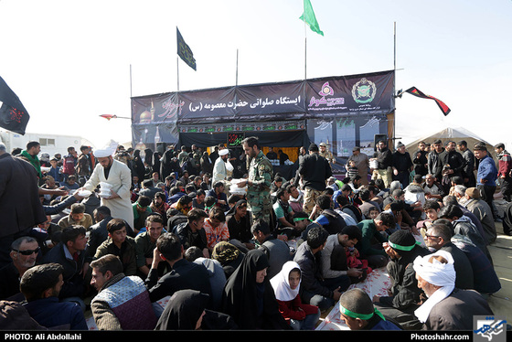  زائران پیاده امام رضا (ع) | عکس : علی عبداللهی / شهرآرا