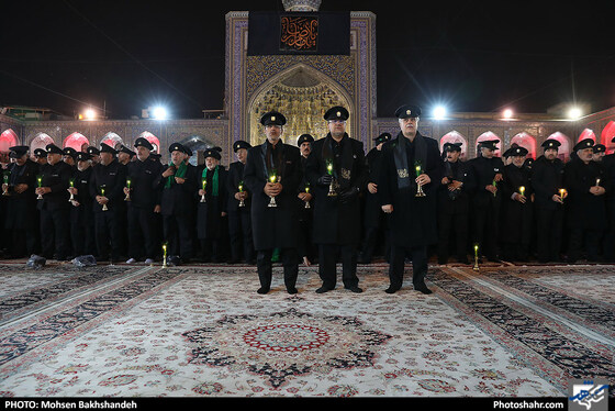 خطبه خوانی شب شهادت امام رضا (ع) / عکس: محسن بخشنده / شهرآرا