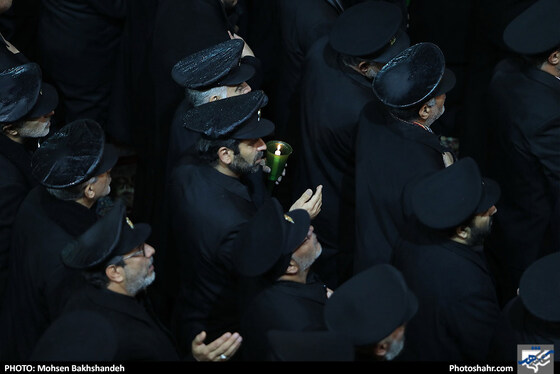 خطبه خوانی شب شهادت امام رضا (ع) / عکس: محسن بخشنده / شهرآرا
