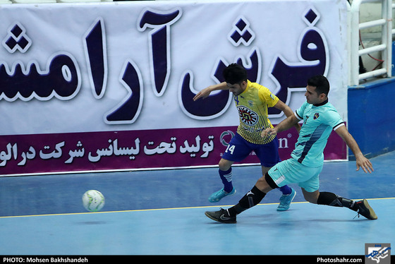 لیگ برتر فوتسال / فرش آرا مشهد و اهورا بهبهان / عکاس : محسن بخشنده /شهرآرا
