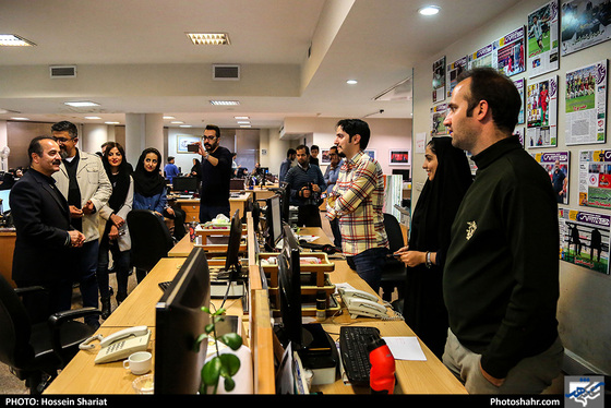 حضور کیوان ساکت در شهرآرا  / عکس: حسین شریعت / شهرآرا