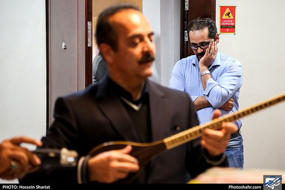 حضور کیوان ساکت در شهرآرا  / عکس: حسین شریعت / شهرآرا