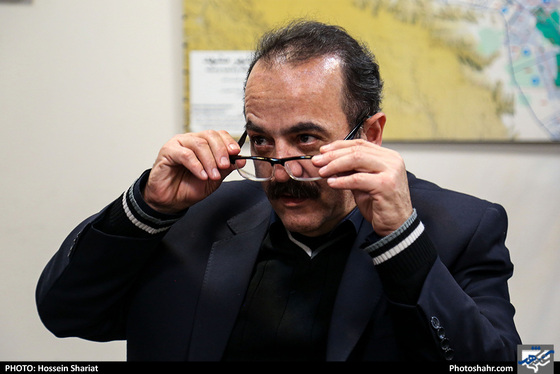 حضور کیوان ساکت در شهرآرا  / عکس: حسین شریعت / شهرآرا