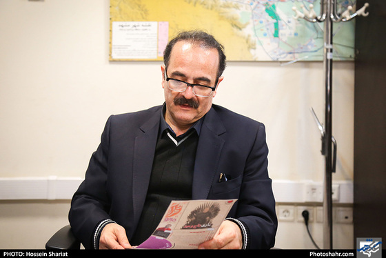 حضور کیوان ساکت در شهرآرا  / عکس: حسین شریعت / شهرآرا