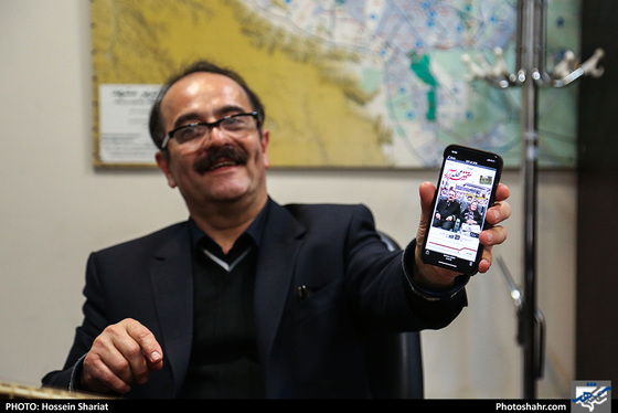 حضور کیوان ساکت در شهرآرا  / عکس: حسین شریعت / شهرآرا