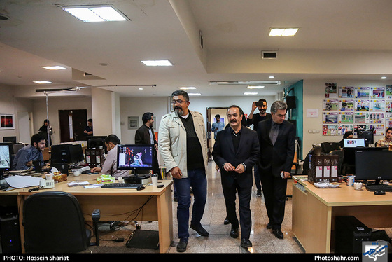 حضور کیوان ساکت در شهرآرا  / عکس: حسین شریعت / شهرآرا