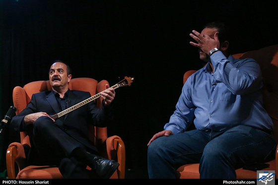 حضور کیوان ساکت در شهرآرا  / عکس: حسین شریعت / شهرآرا