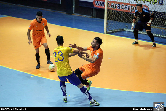 لیگ برتر فوتسال فرش آرا مشهد و مقاومت البرز / علی عبدالهی / شهرآرا