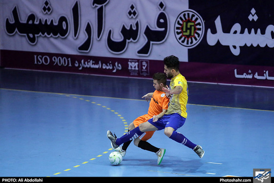 لیگ برتر فوتسال فرش آرا مشهد و مقاومت البرز / علی عبدالهی / شهرآرا