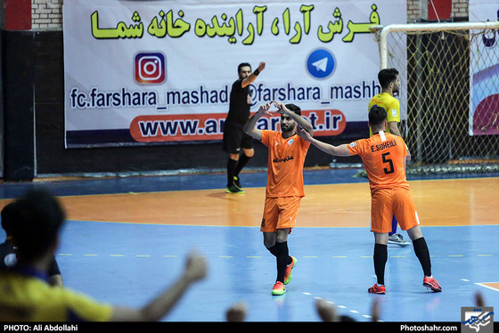 لیگ برتر فوتسال فرش آرا مشهد و مقاومت البرز / علی عبدالهی / شهرآرا