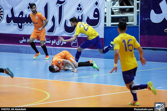 لیگ برتر فوتسال فرش آرا مشهد و مقاومت البرز / علی عبدالهی / شهرآرا