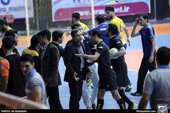لیگ برتر فوتسال فرش آرا مشهد و مقاومت البرز / علی عبدالهی / شهرآرا