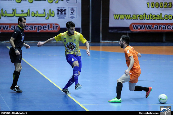 لیگ برتر فوتسال فرش آرا مشهد و مقاومت البرز / علی عبدالهی / شهرآرا