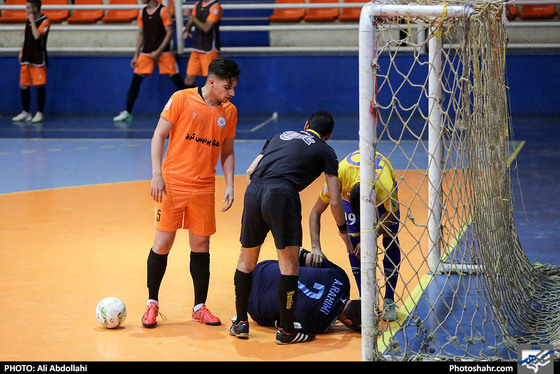 لیگ برتر فوتسال فرش آرا مشهد و مقاومت البرز / علی عبدالهی / شهرآرا