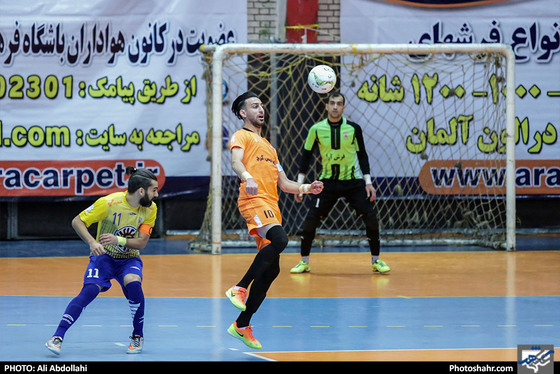 لیگ برتر فوتسال فرش آرا مشهد و مقاومت البرز / علی عبدالهی / شهرآرا