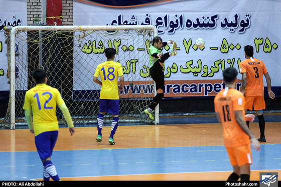 لیگ برتر فوتسال فرش آرا مشهد و مقاومت البرز / علی عبدالهی / شهرآرا