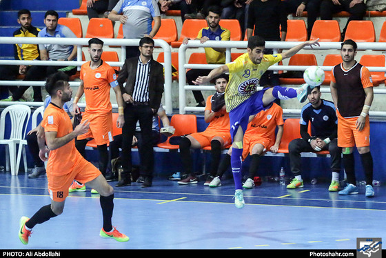 لیگ برتر فوتسال فرش آرا مشهد و مقاومت البرز / علی عبدالهی / شهرآرا