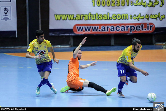 لیگ برتر فوتسال فرش آرا مشهد و مقاومت البرز / علی عبدالهی / شهرآرا